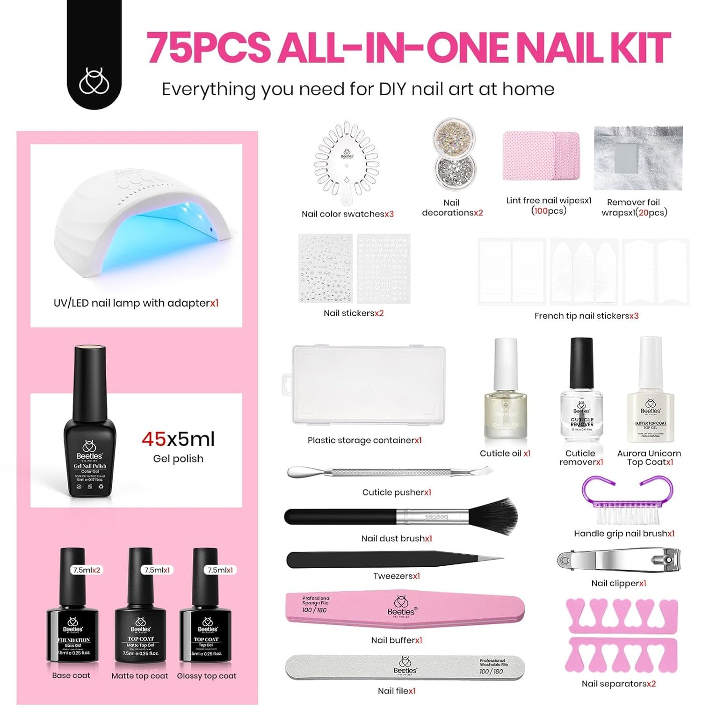 Sacred Touch Gel Nail Kit- For the Ones Who Give It All