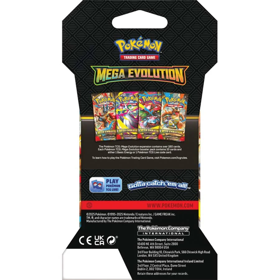 Mega Evolution Sleeved Booster Pack