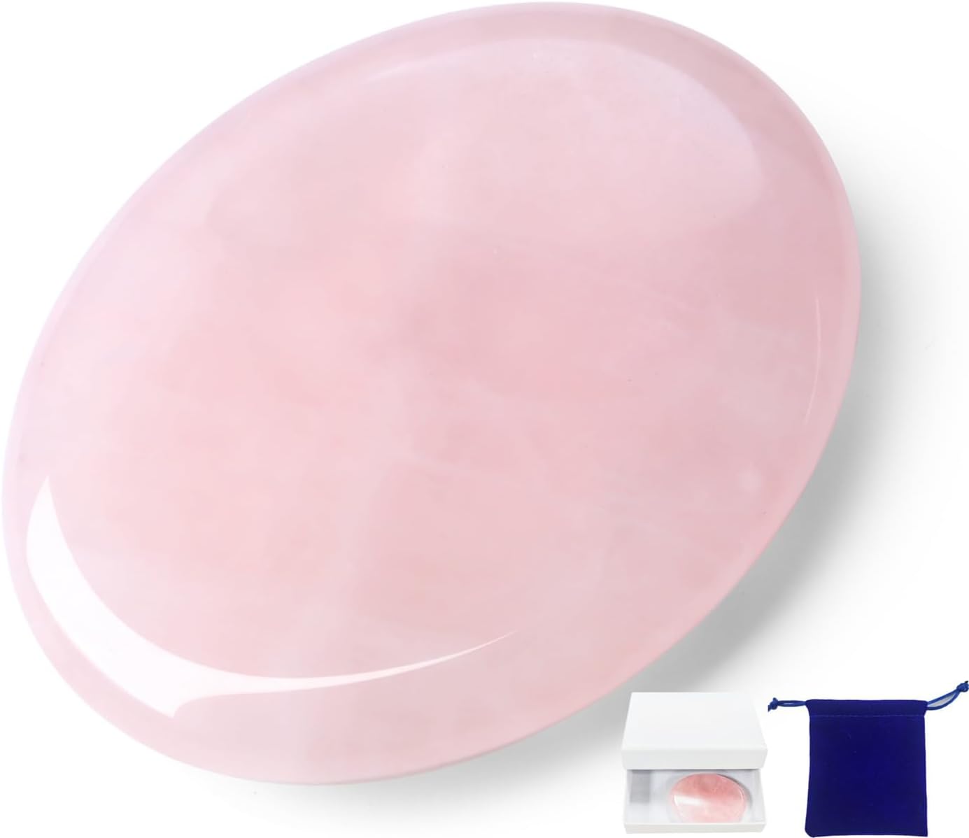 Sacred Balance — 7-Chakra Teardrop Worry Stone