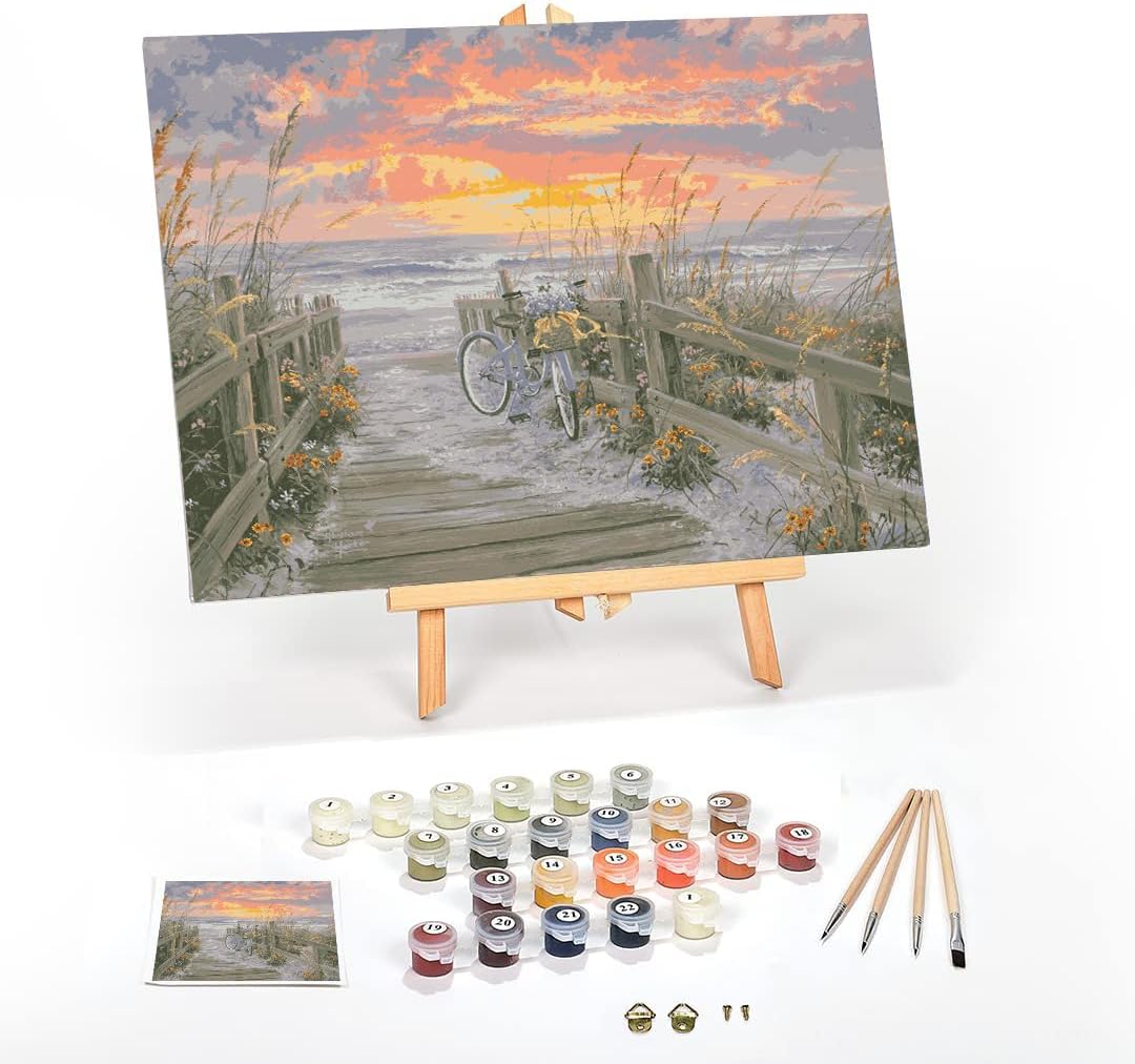 Sacred Scrubs Creative Series Premium Paint-by-Numbers Kit