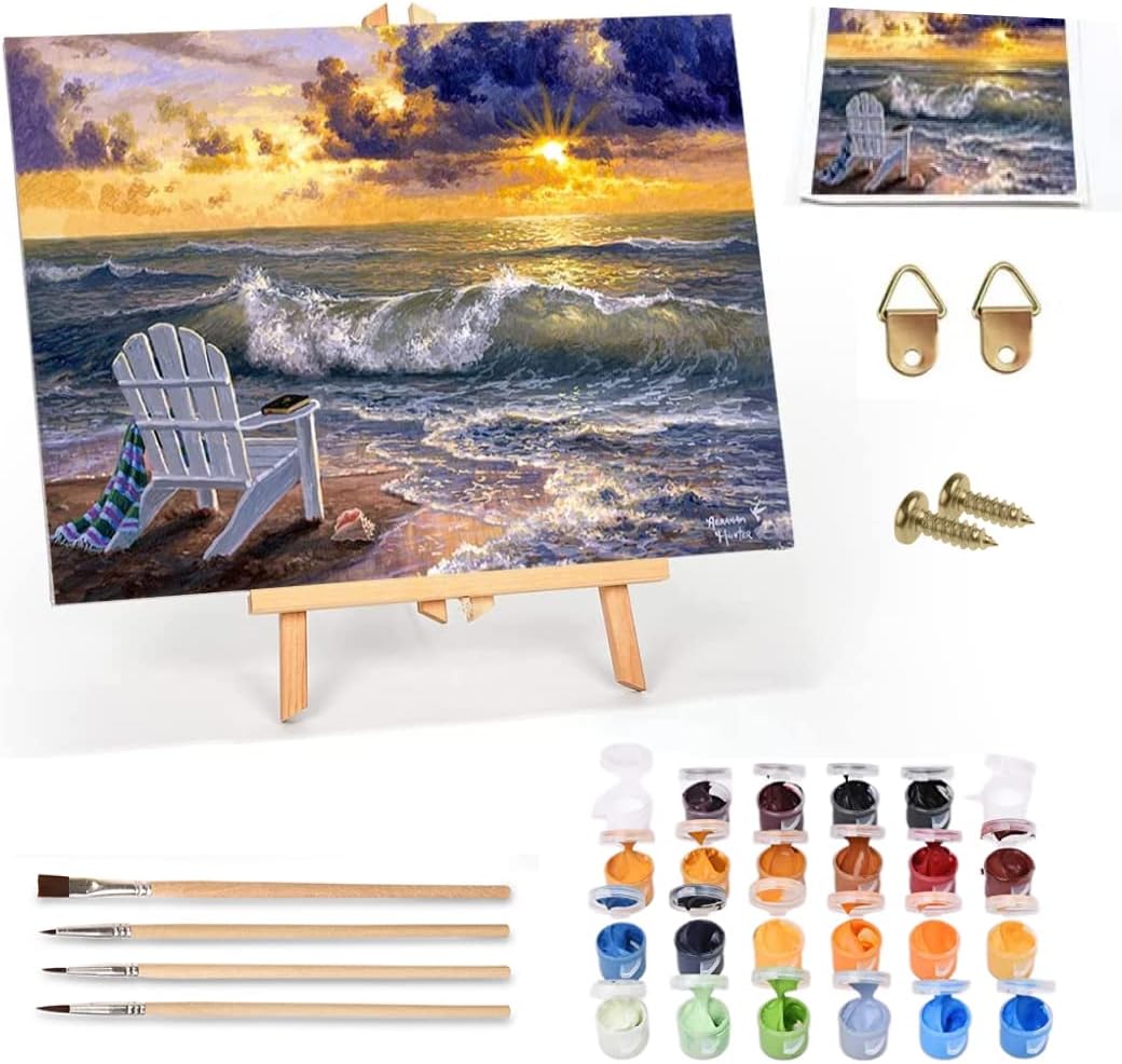 Sacred Scrubs Creative Series Premium Paint-by-Numbers Kit