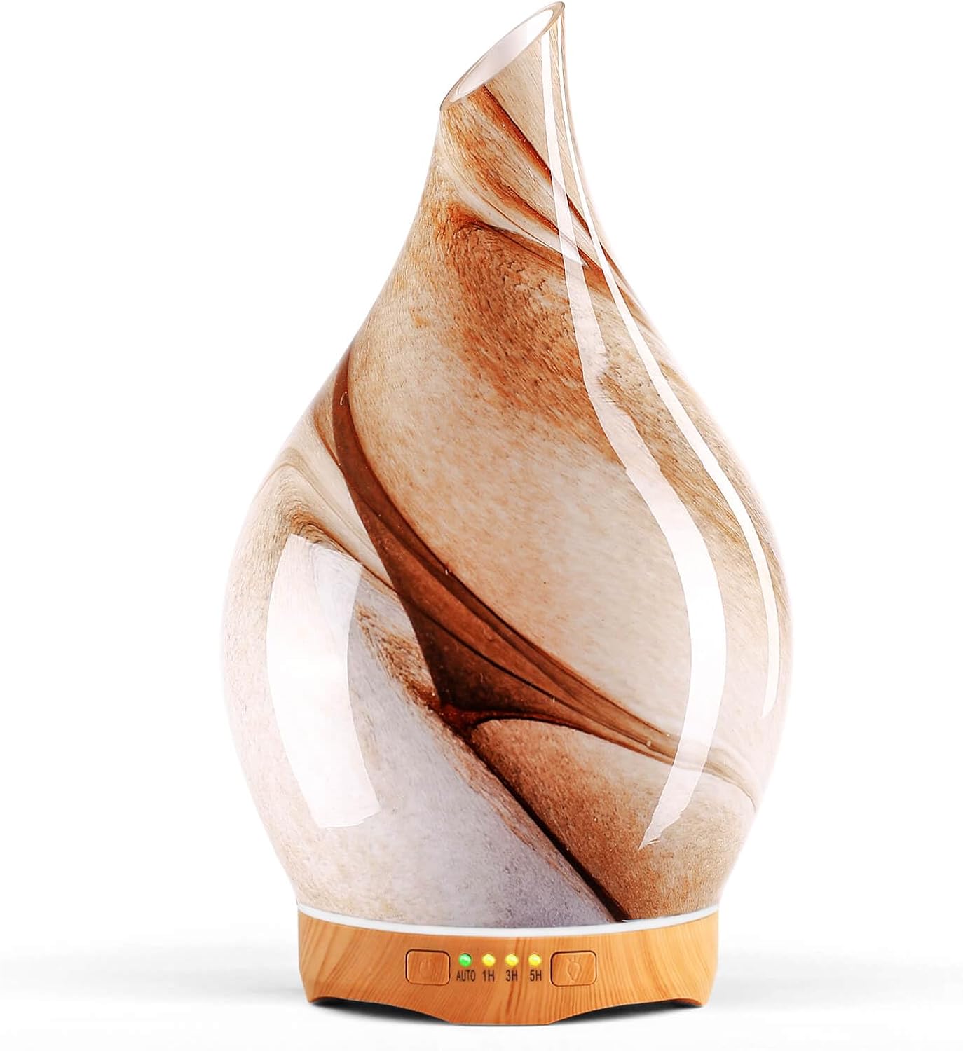 Sacred Glow — 3D Glass Aromatherapy Diffuser