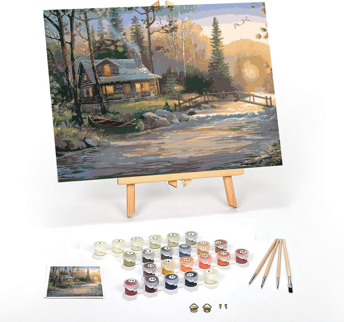 Sacred Scrubs Creative Series Premium Paint-by-Numbers Kit