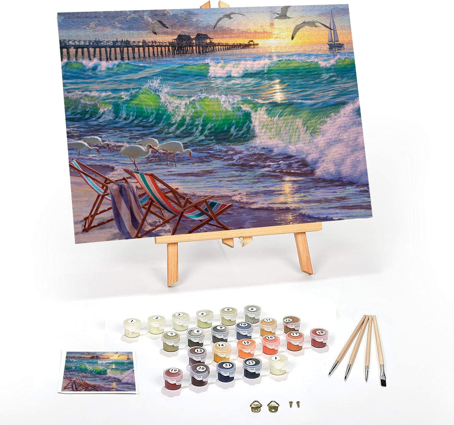 Sacred Scrubs Creative Series Premium Paint-by-Numbers Kit