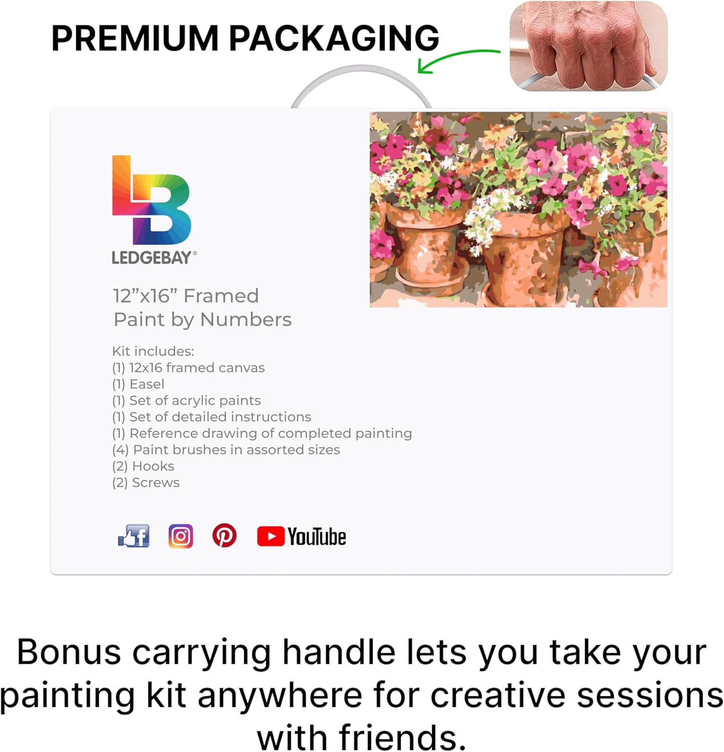 Sacred Scrubs Creative Series Premium Paint-by-Numbers Kit