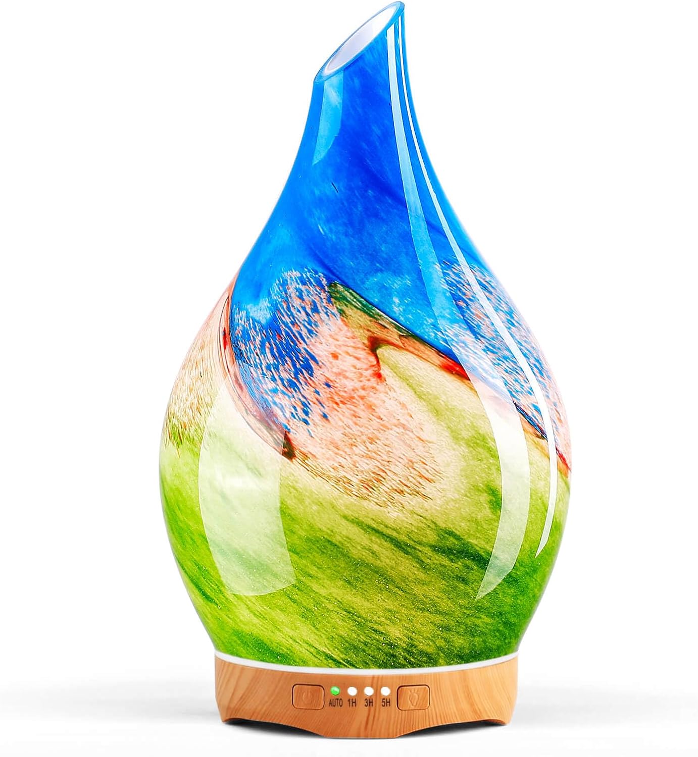 Sacred Glow — 3D Glass Aromatherapy Diffuser