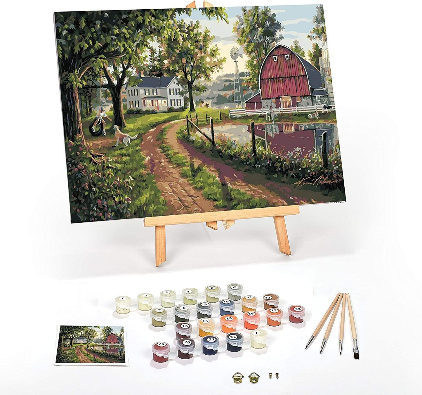 Sacred Scrubs Creative Series Premium Paint-by-Numbers Kit