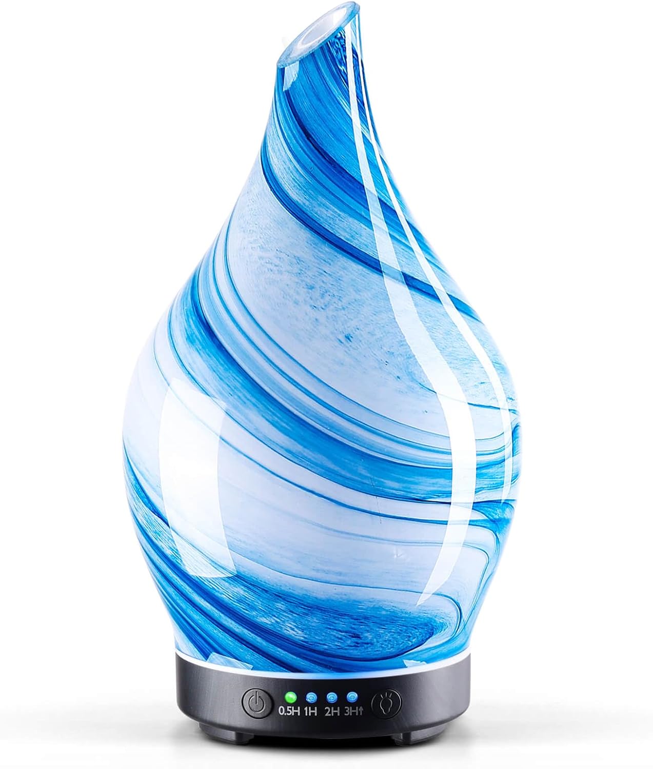 Sacred Glow — 3D Glass Aromatherapy Diffuser