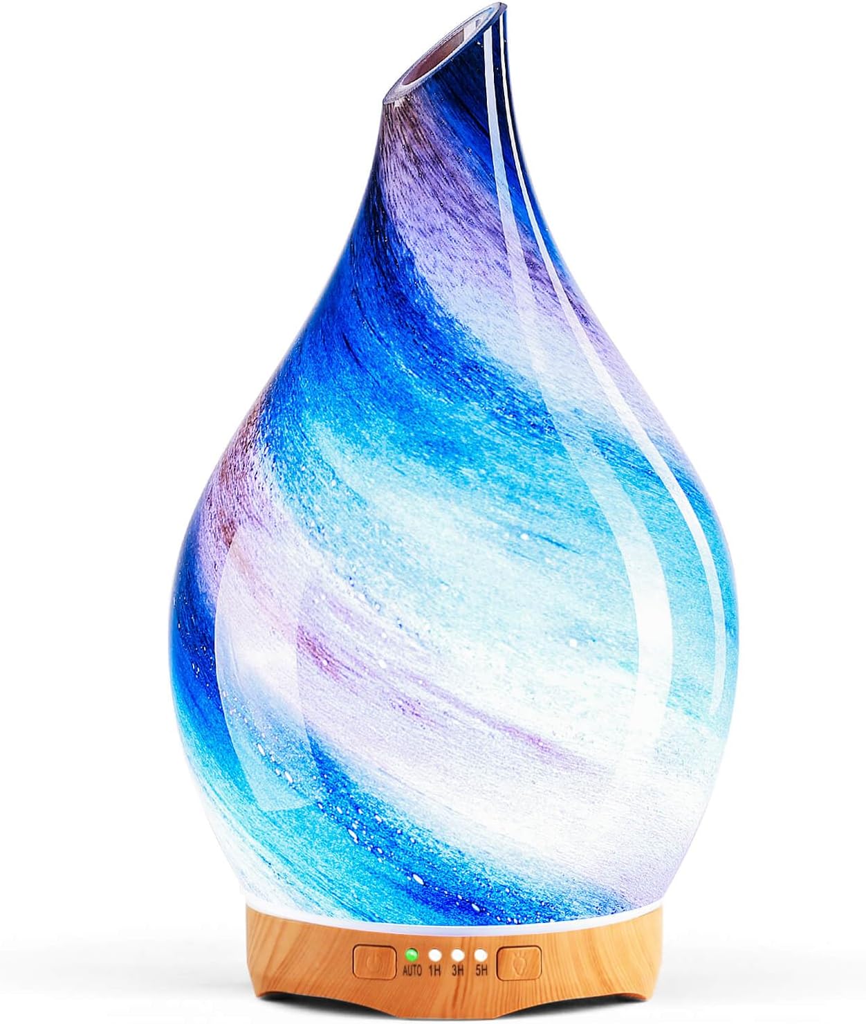 Sacred Glow — 3D Glass Aromatherapy Diffuser