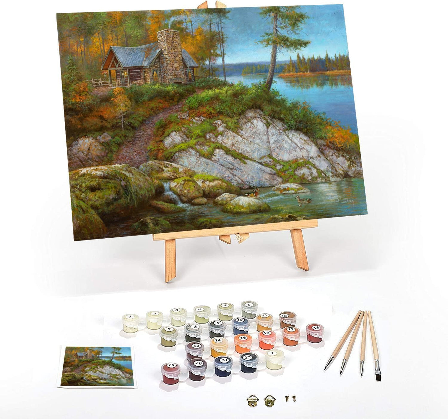 Sacred Scrubs Creative Series Premium Paint-by-Numbers Kit