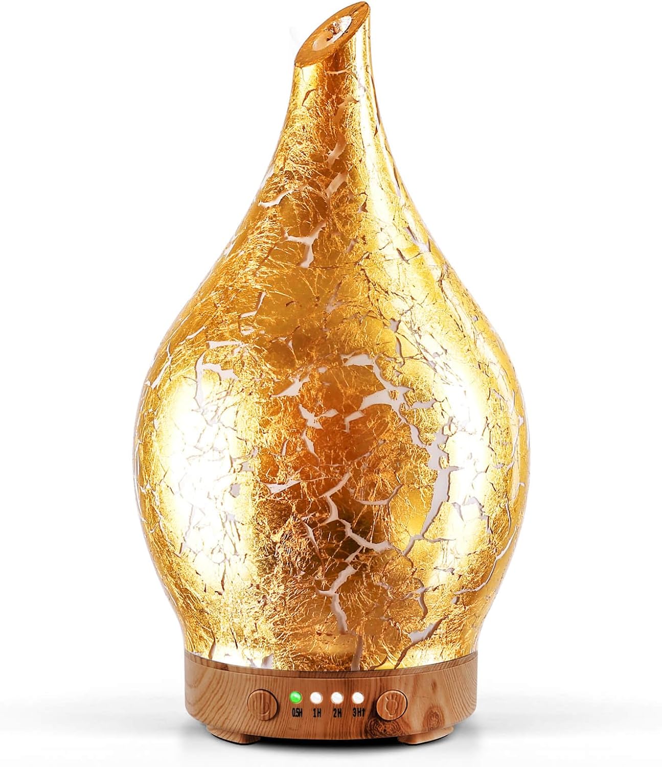 Sacred Glow — 3D Glass Aromatherapy Diffuser