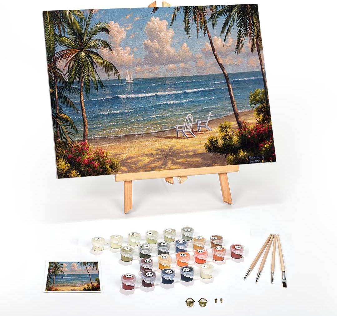 Sacred Scrubs Creative Series Premium Paint-by-Numbers Kit