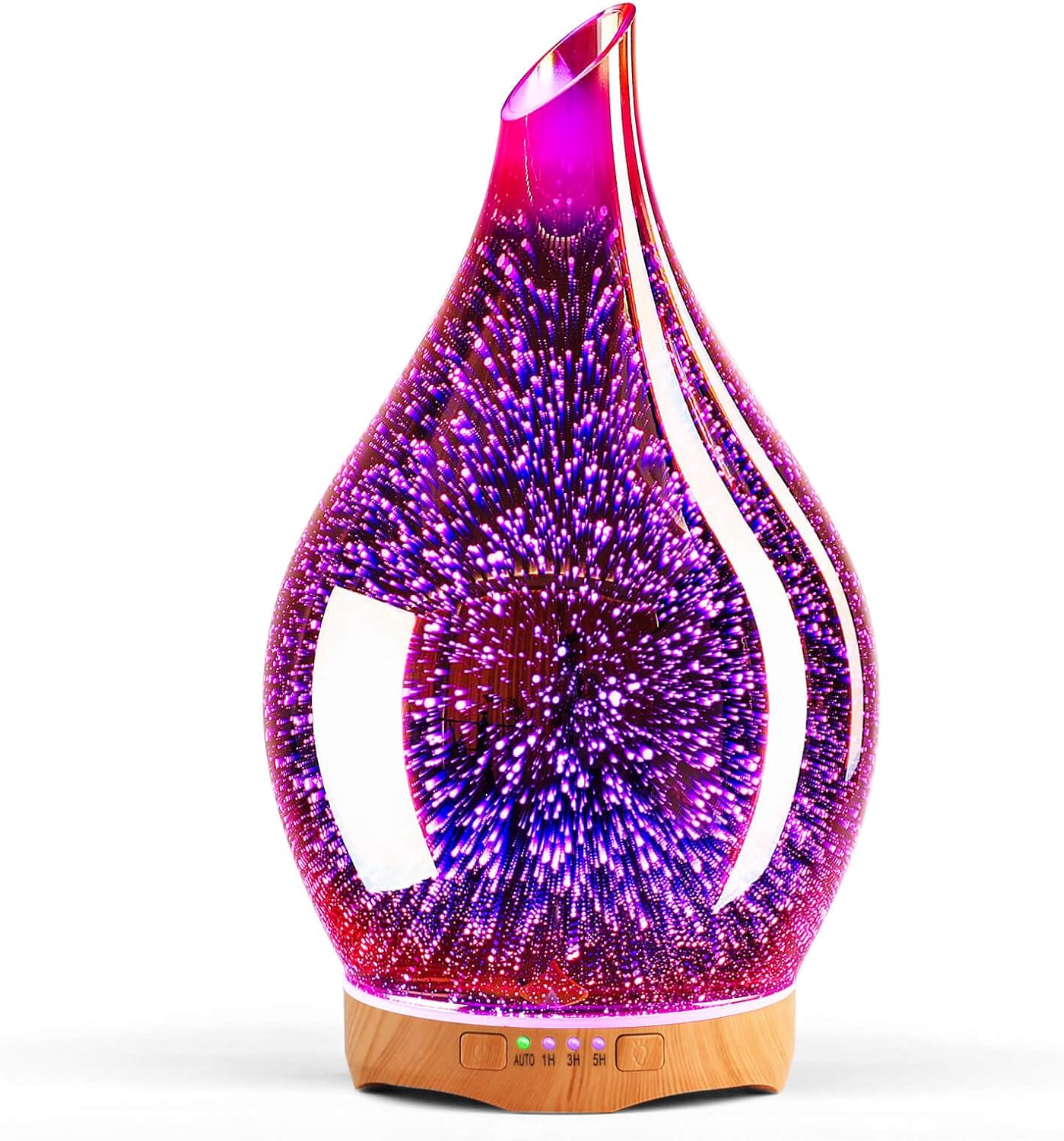 Sacred Glow — 3D Glass Aromatherapy Diffuser
