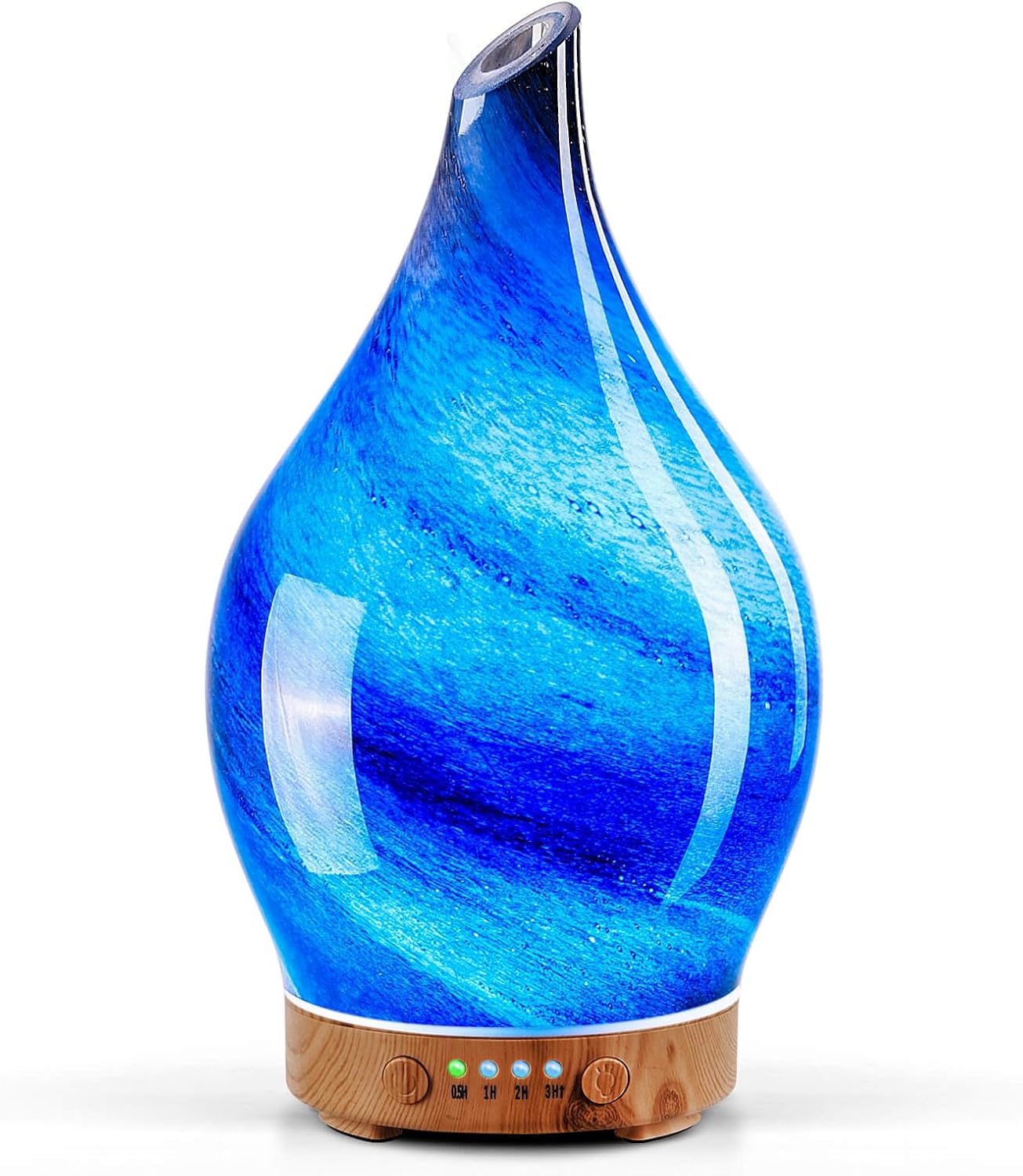 Sacred Glow — 3D Glass Aromatherapy Diffuser