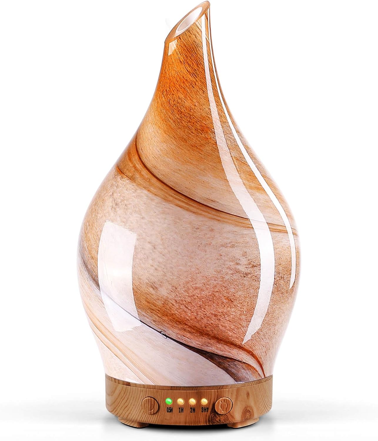 Sacred Glow — 3D Glass Aromatherapy Diffuser