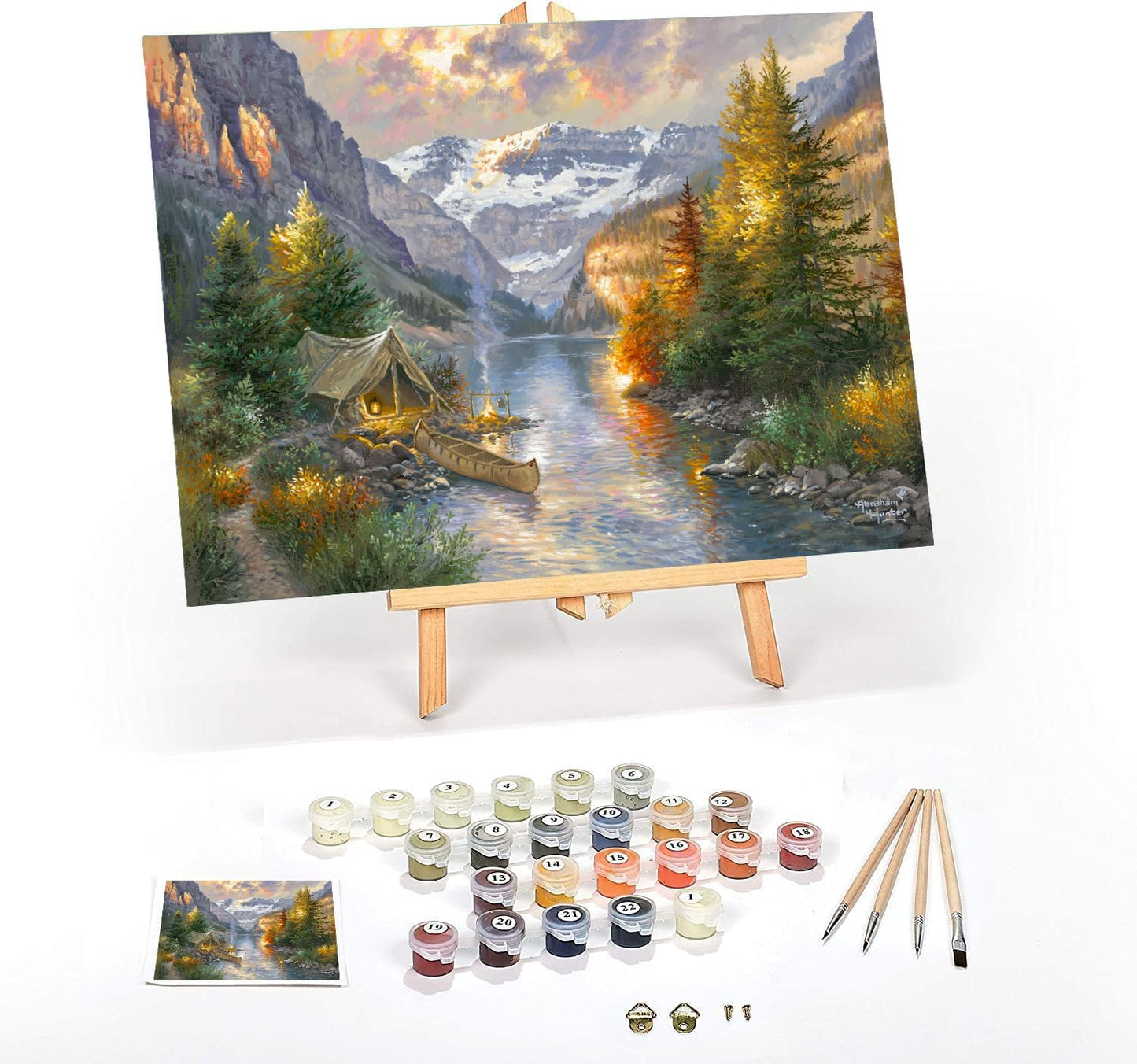 Sacred Scrubs Creative Series Premium Paint-by-Numbers Kit