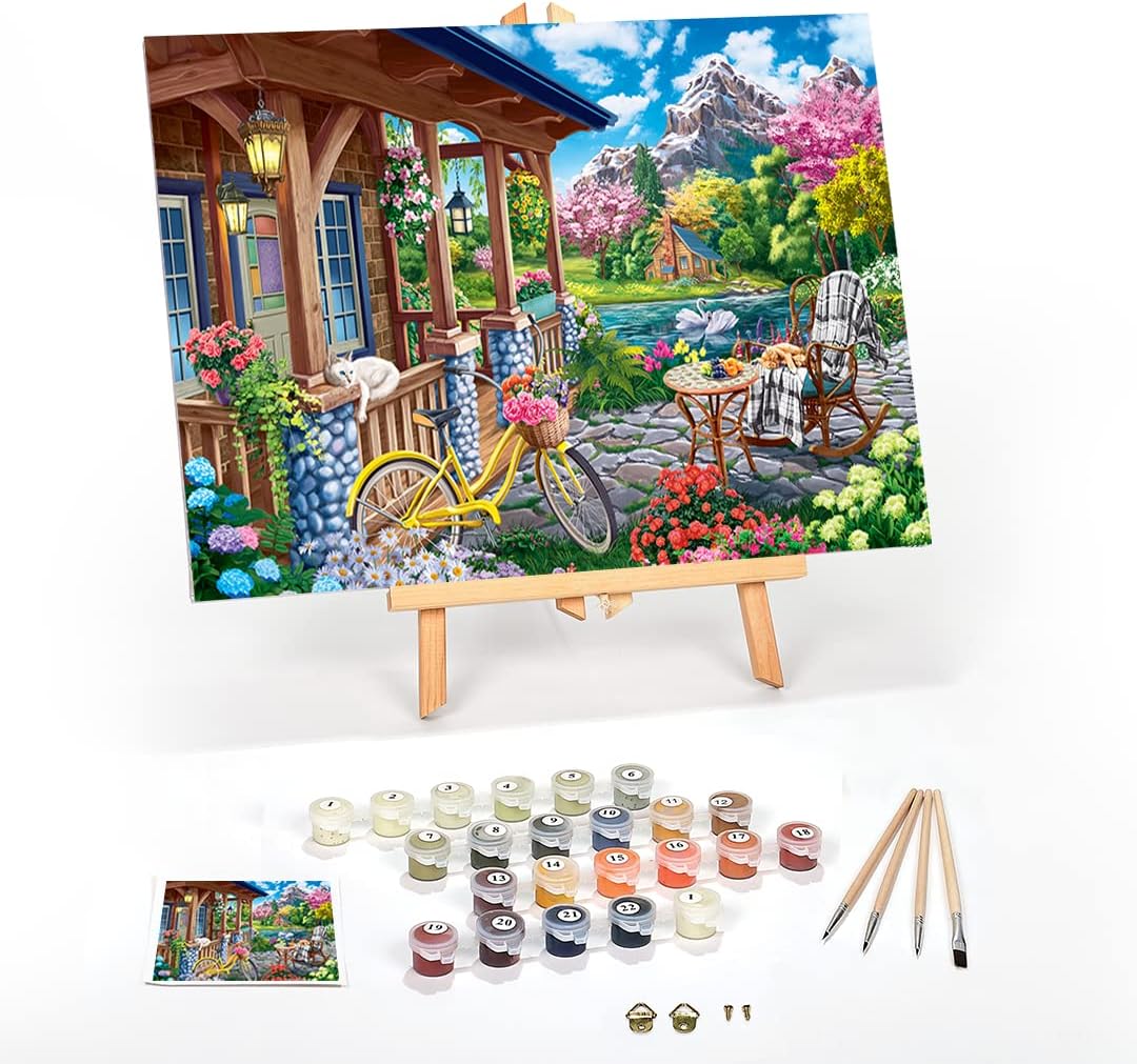 Sacred Scrubs Creative Series Premium Paint-by-Numbers Kit