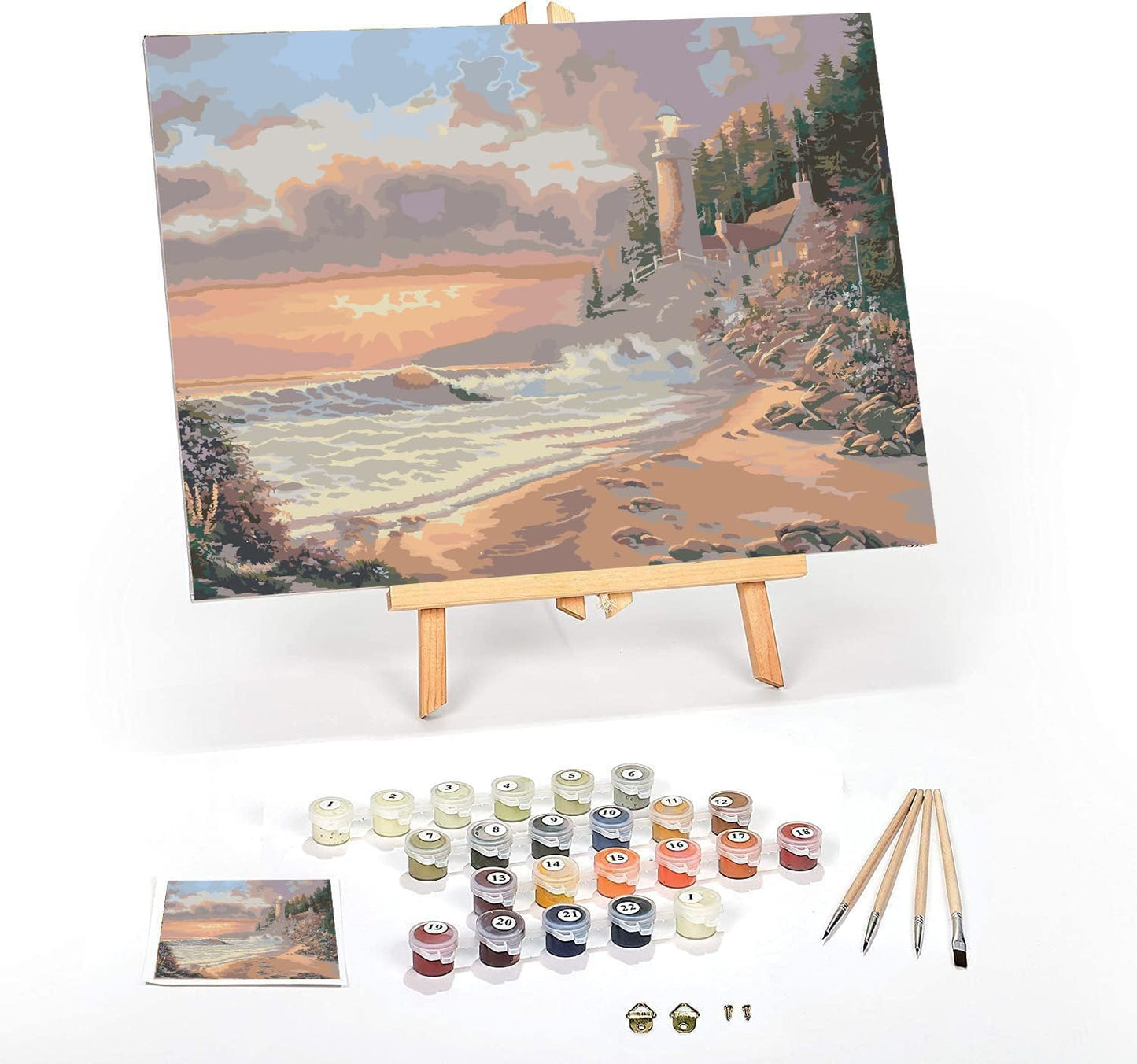 Sacred Scrubs Creative Series Premium Paint-by-Numbers Kit