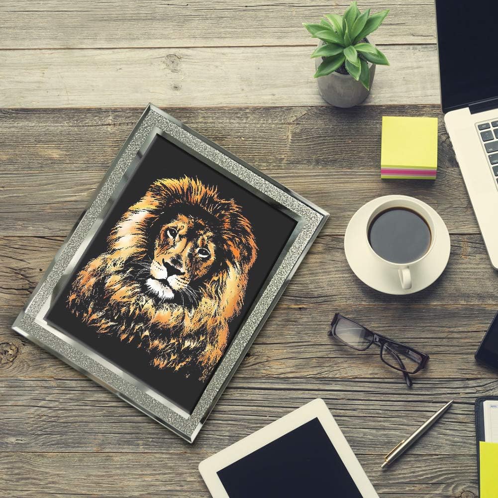 Sacred Creative Series Ferocious Animals Scratch Art Kit