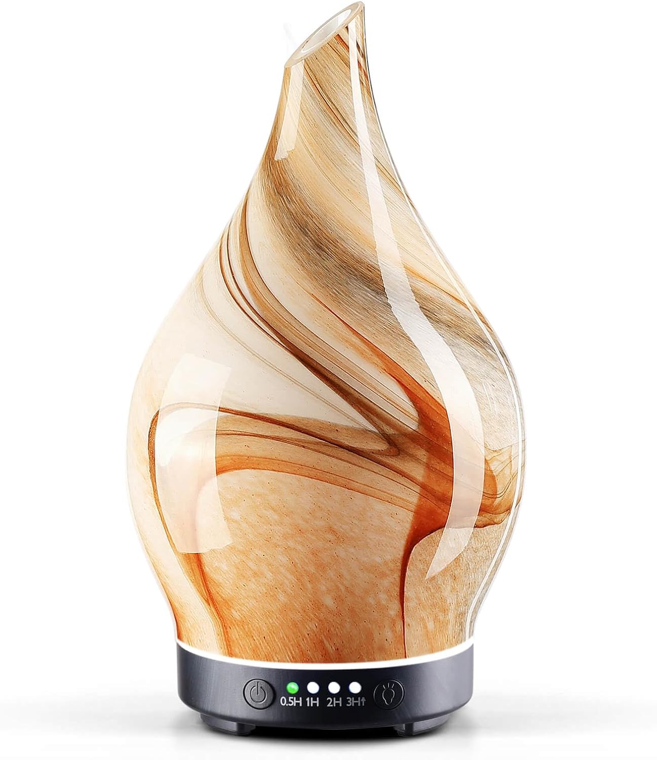 Sacred Glow — 3D Glass Aromatherapy Diffuser