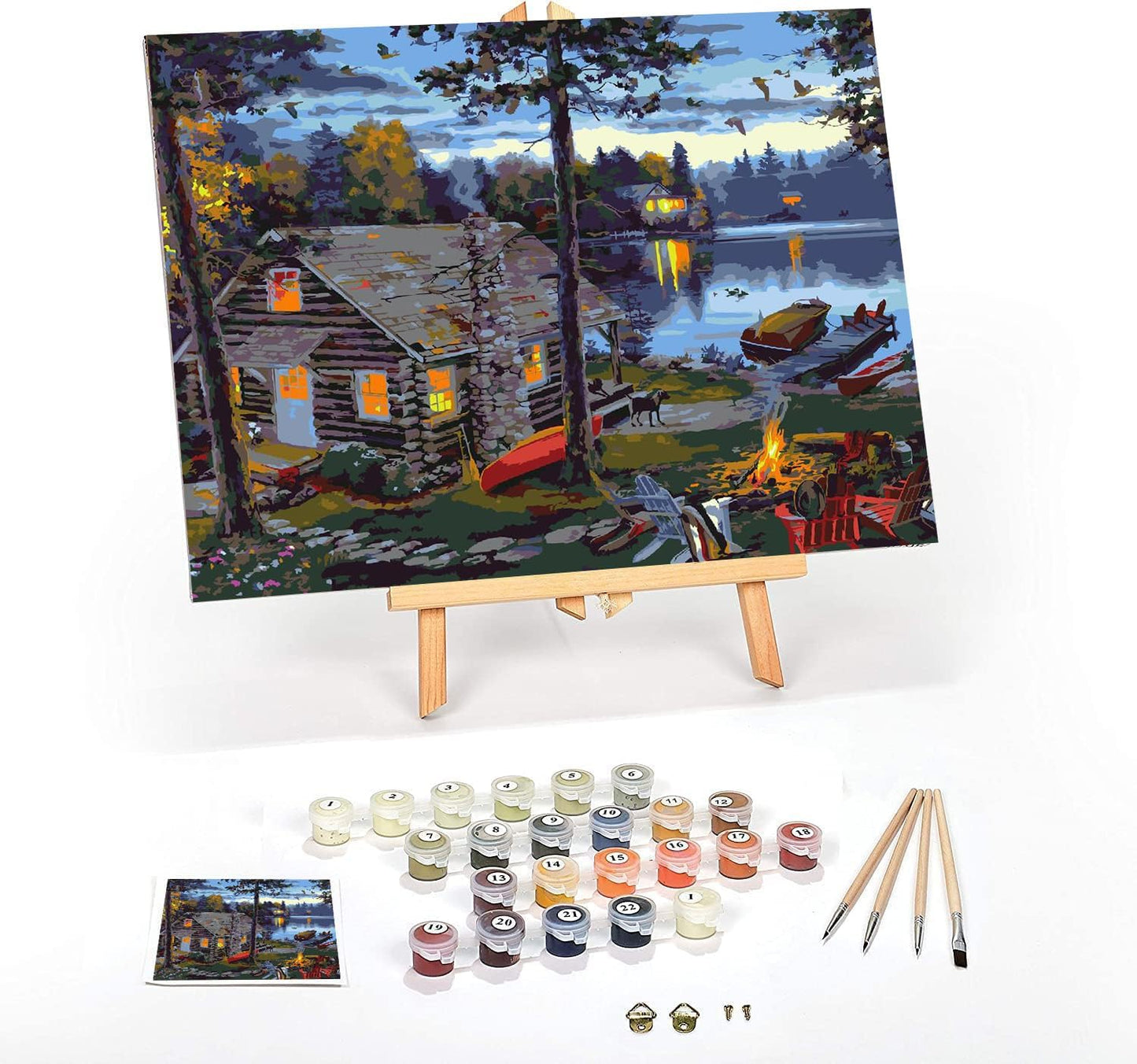 Sacred Scrubs Creative Series Premium Paint-by-Numbers Kit