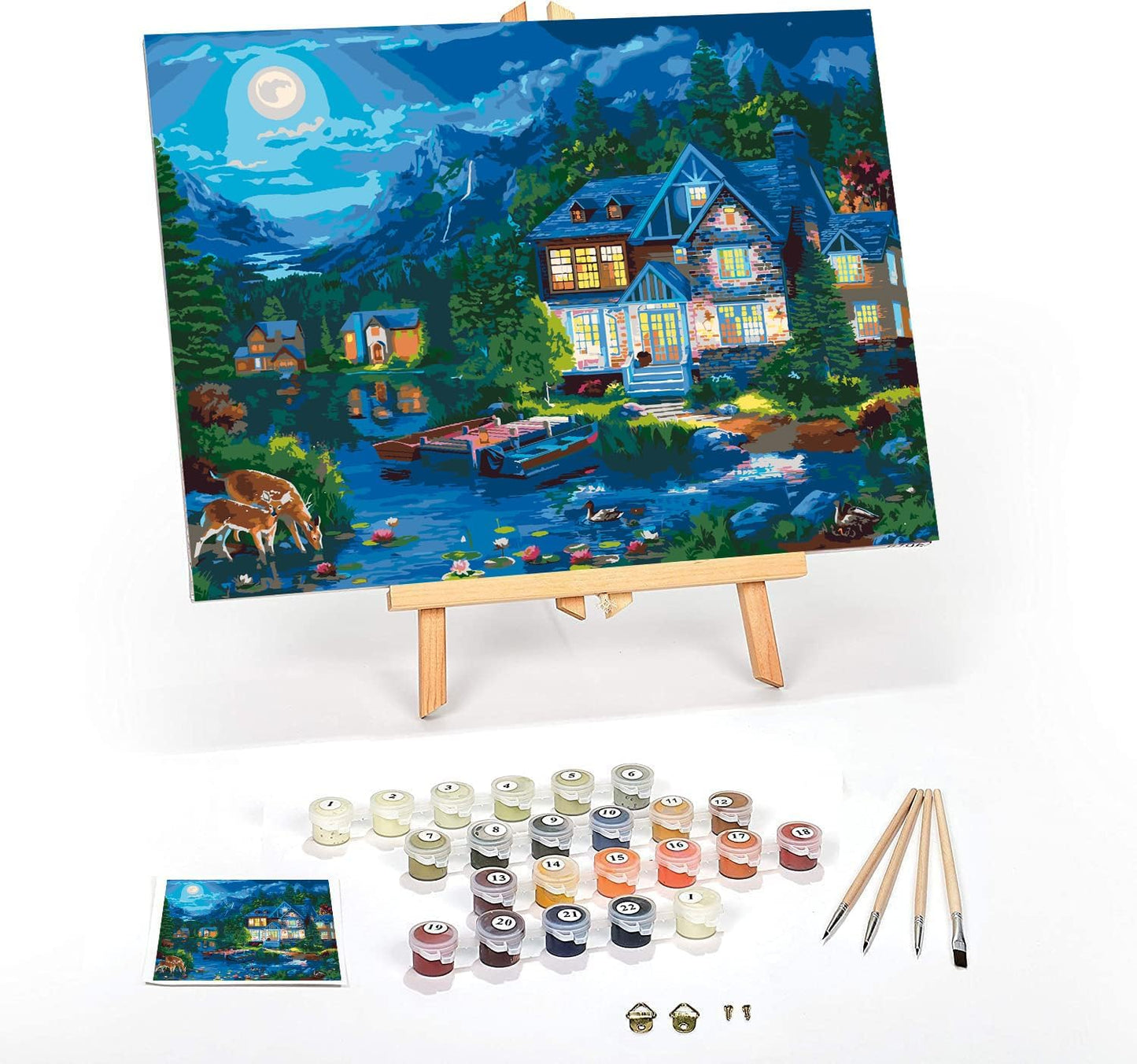 Sacred Scrubs Creative Series Premium Paint-by-Numbers Kit