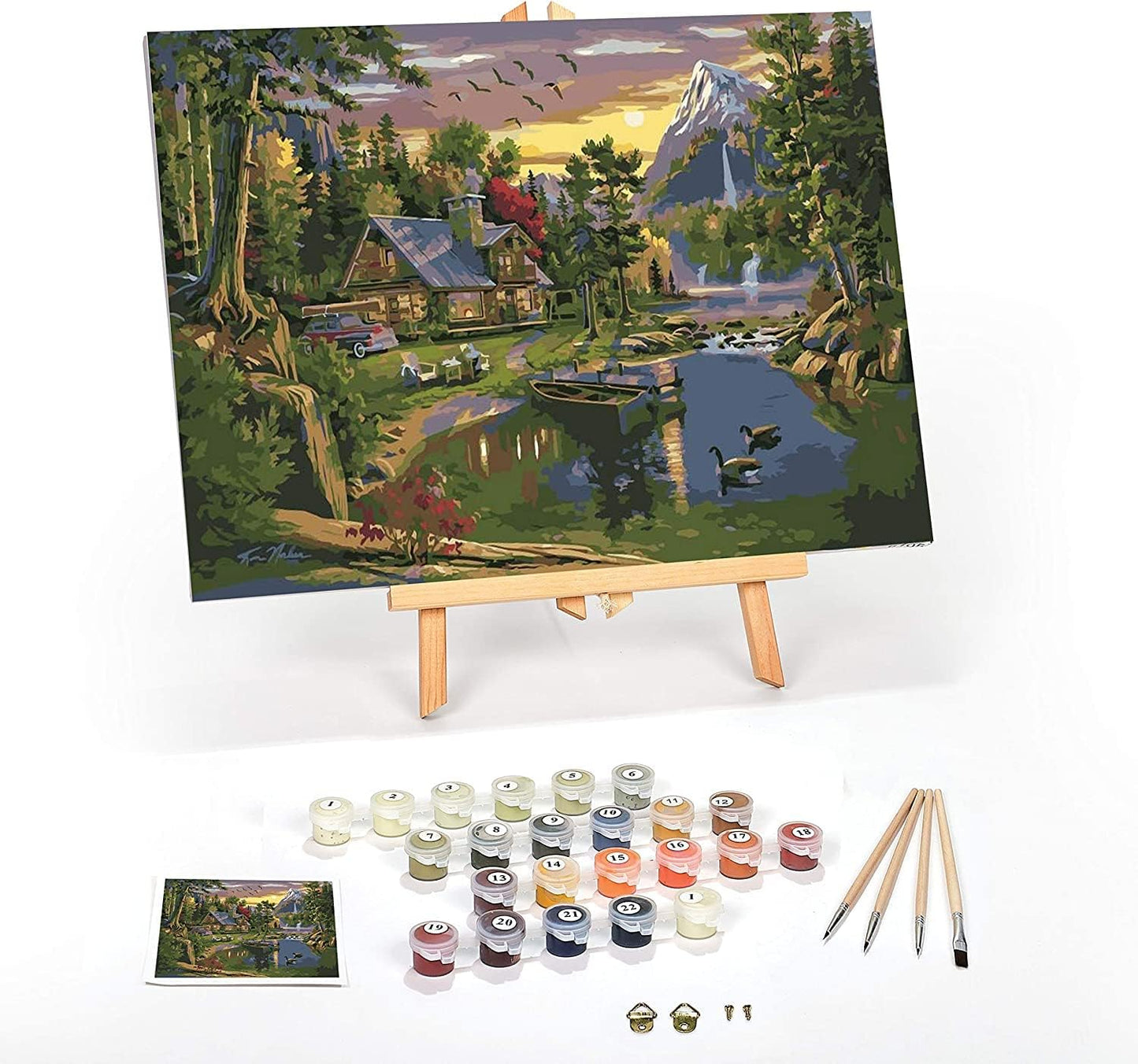 Sacred Scrubs Creative Series Premium Paint-by-Numbers Kit