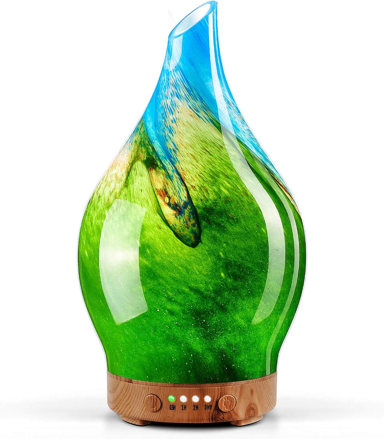Sacred Glow — 3D Glass Aromatherapy Diffuser