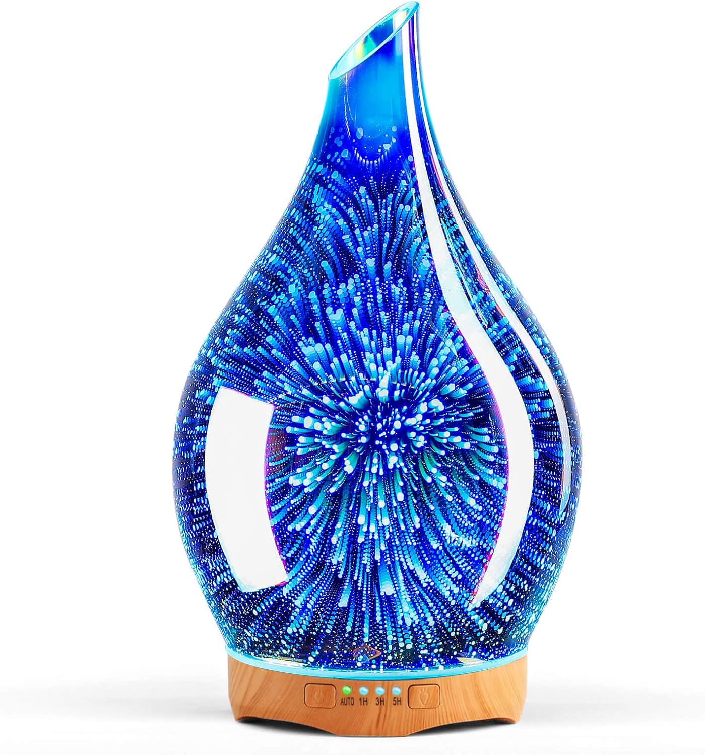 Sacred Glow — 3D Glass Aromatherapy Diffuser