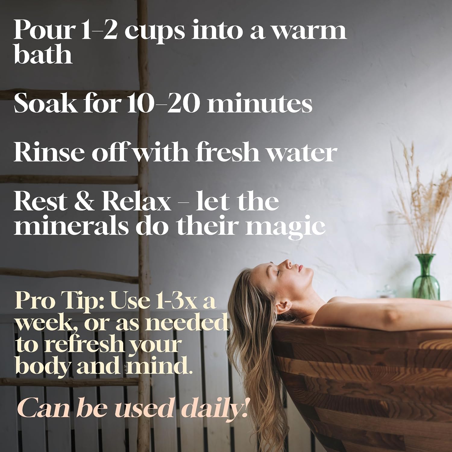 Sacred Scrubs Dead Sea Mineral Bath Salts – Multiple Sizes Available