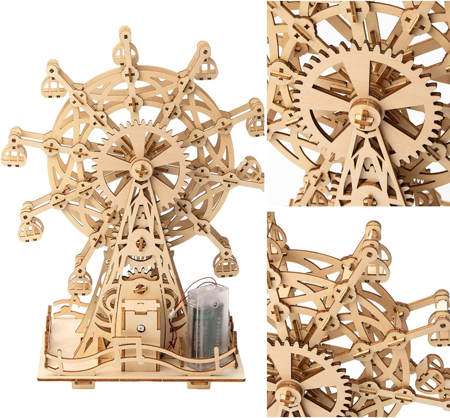 Sacred Motion™ 3D Wooden Marble Run Puzzle