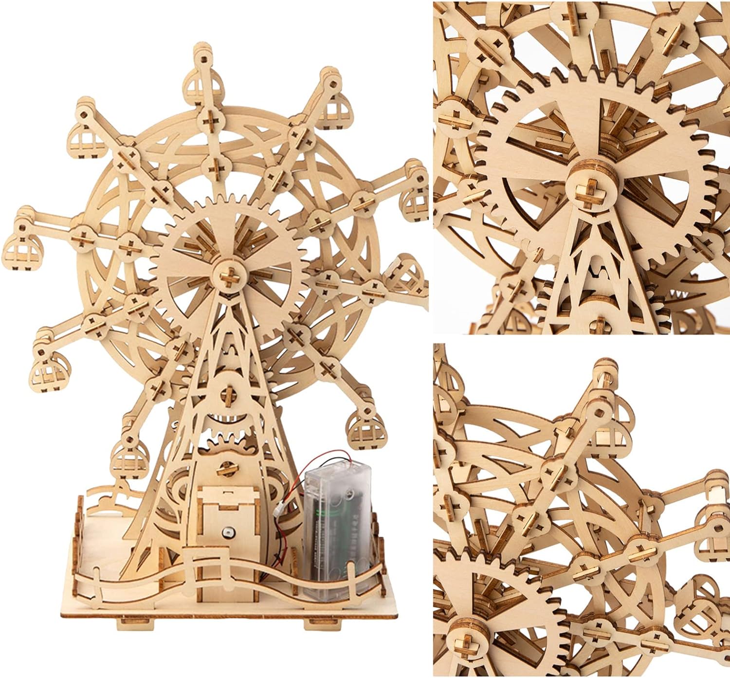 Sacred Motion™ 3D Wooden Marble Run Puzzle