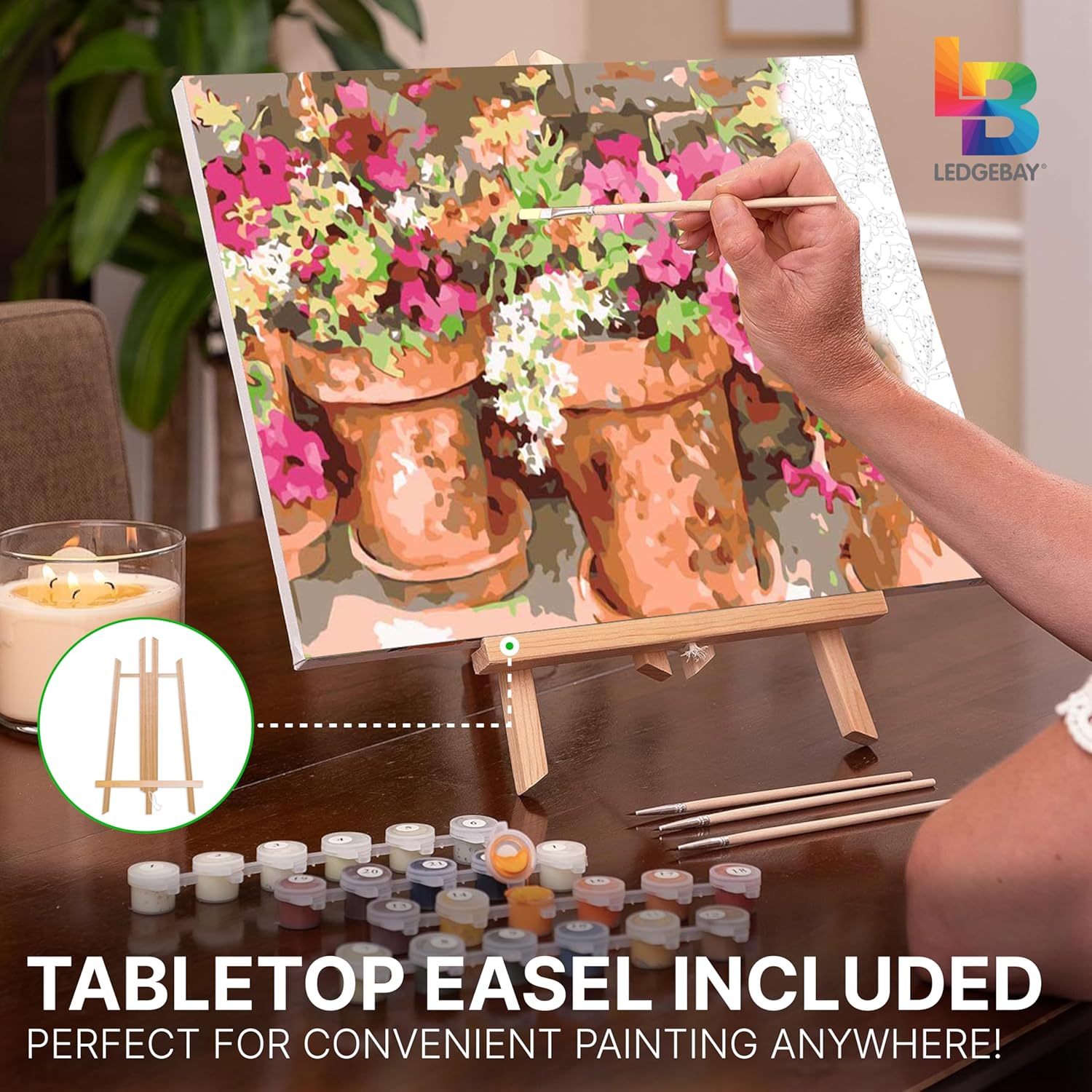 Sacred Scrubs Creative Series Premium Paint-by-Numbers Kit