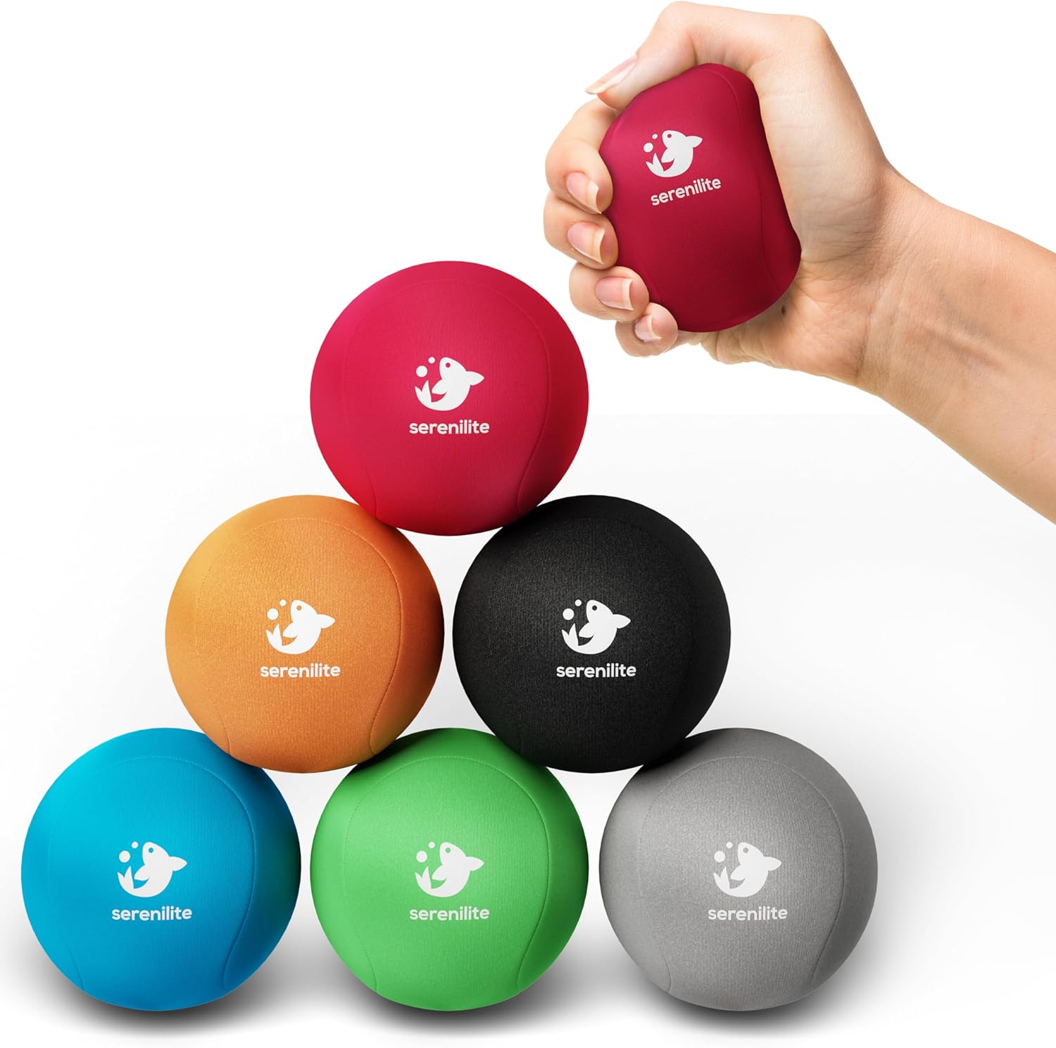 Sacred StrengthTM-Hand Therapy & Stress Relief Balls  (Set of 5)