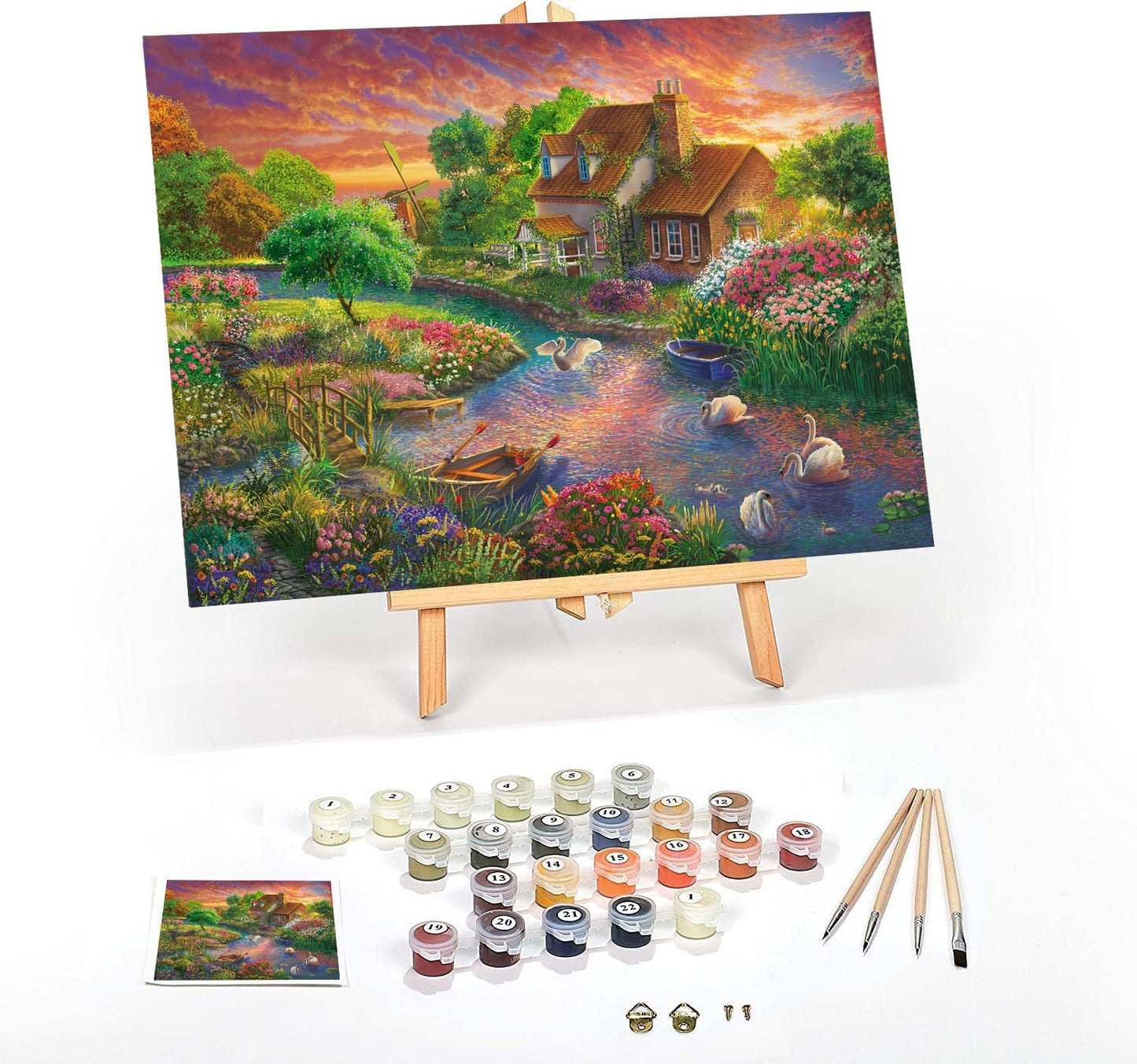 Sacred Scrubs Creative Series Premium Paint-by-Numbers Kit