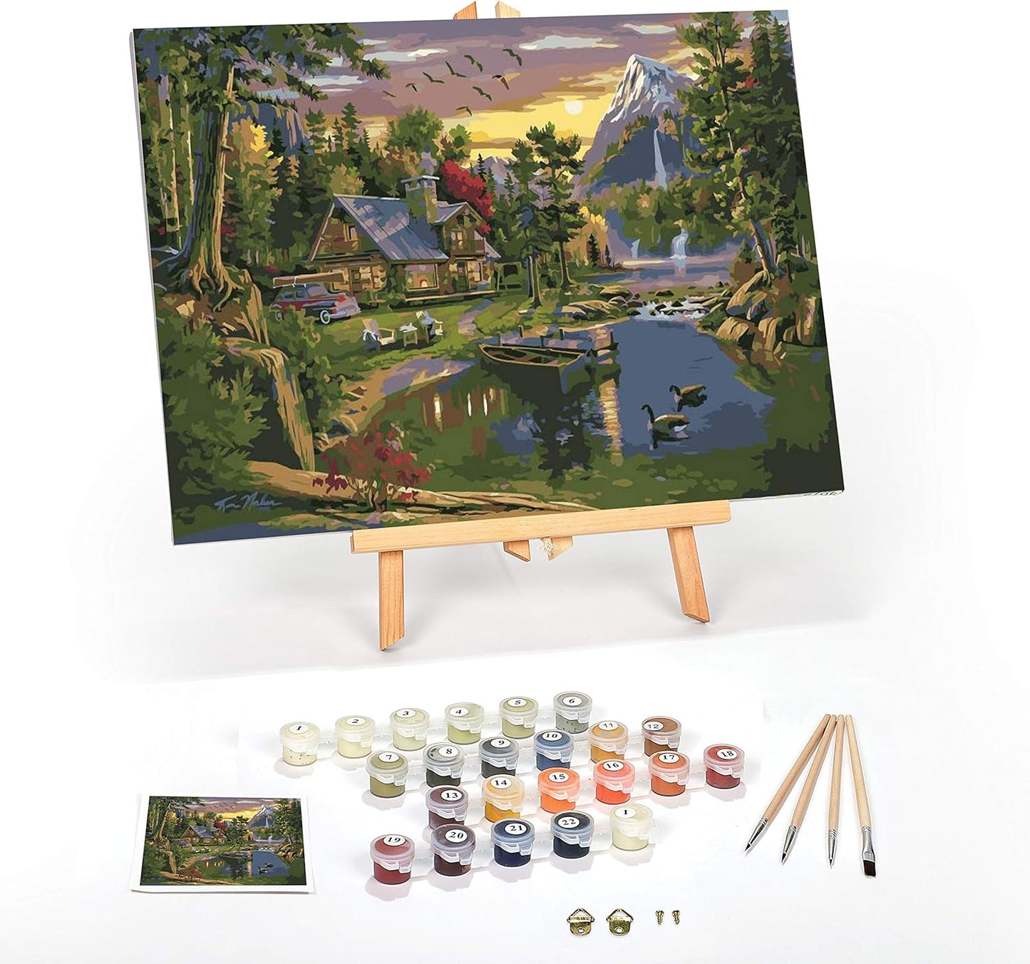 Sacred Scrubs Creative Series Premium Paint-by-Numbers Kit