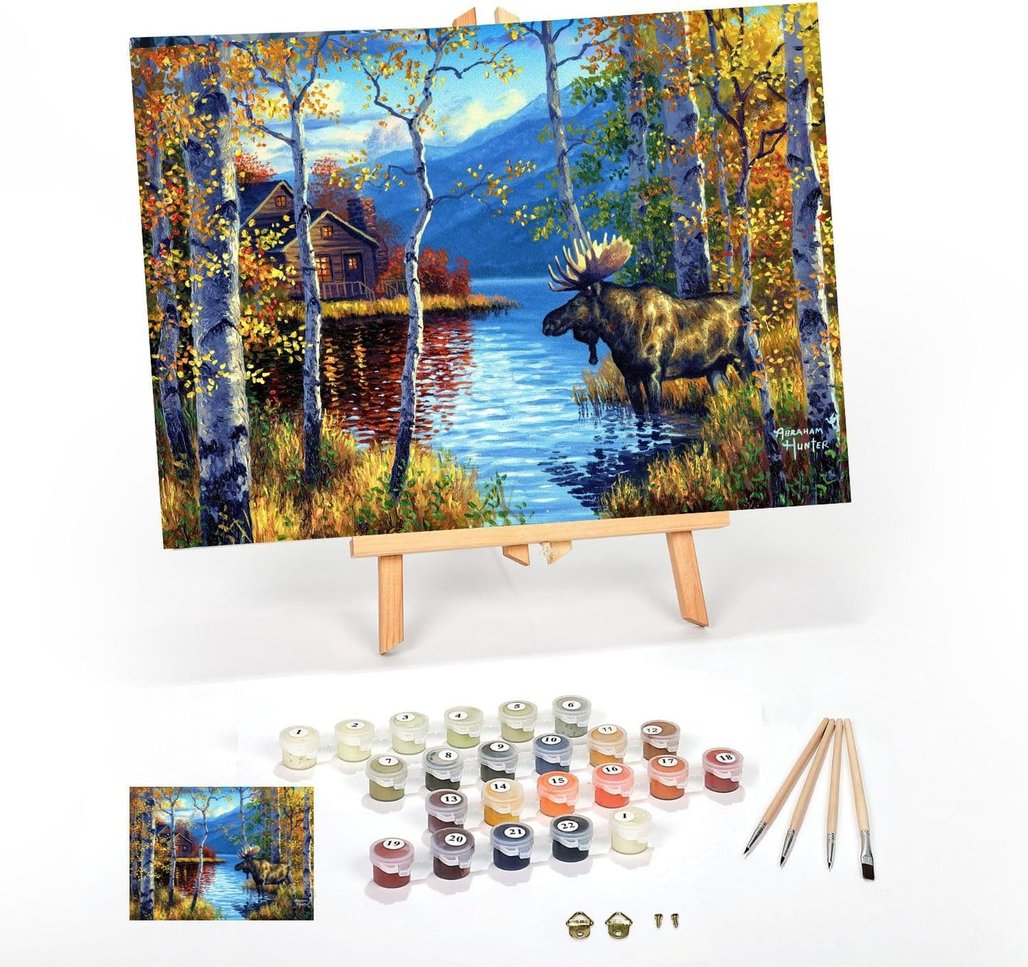 Sacred Scrubs Creative Series Premium Paint-by-Numbers Kit