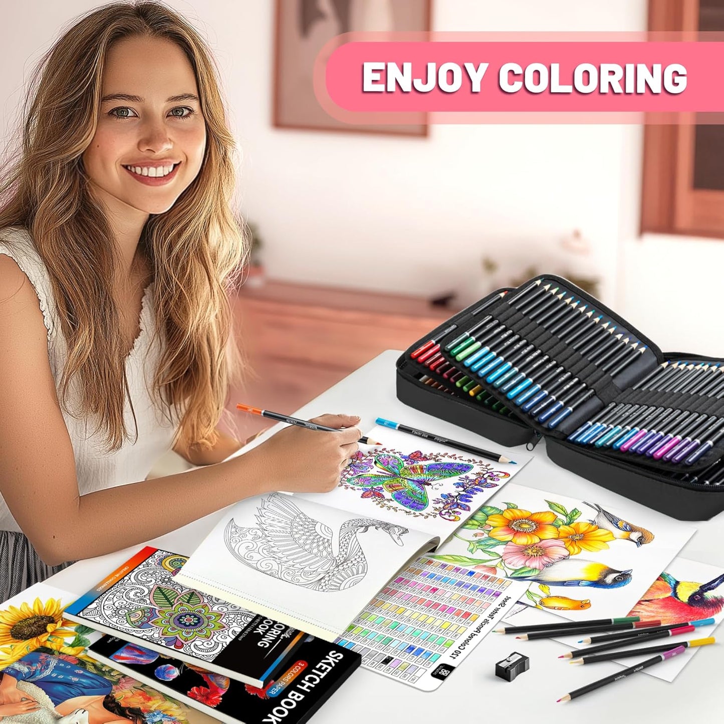  Sacred Creative™ 136-Piece Art Kit 