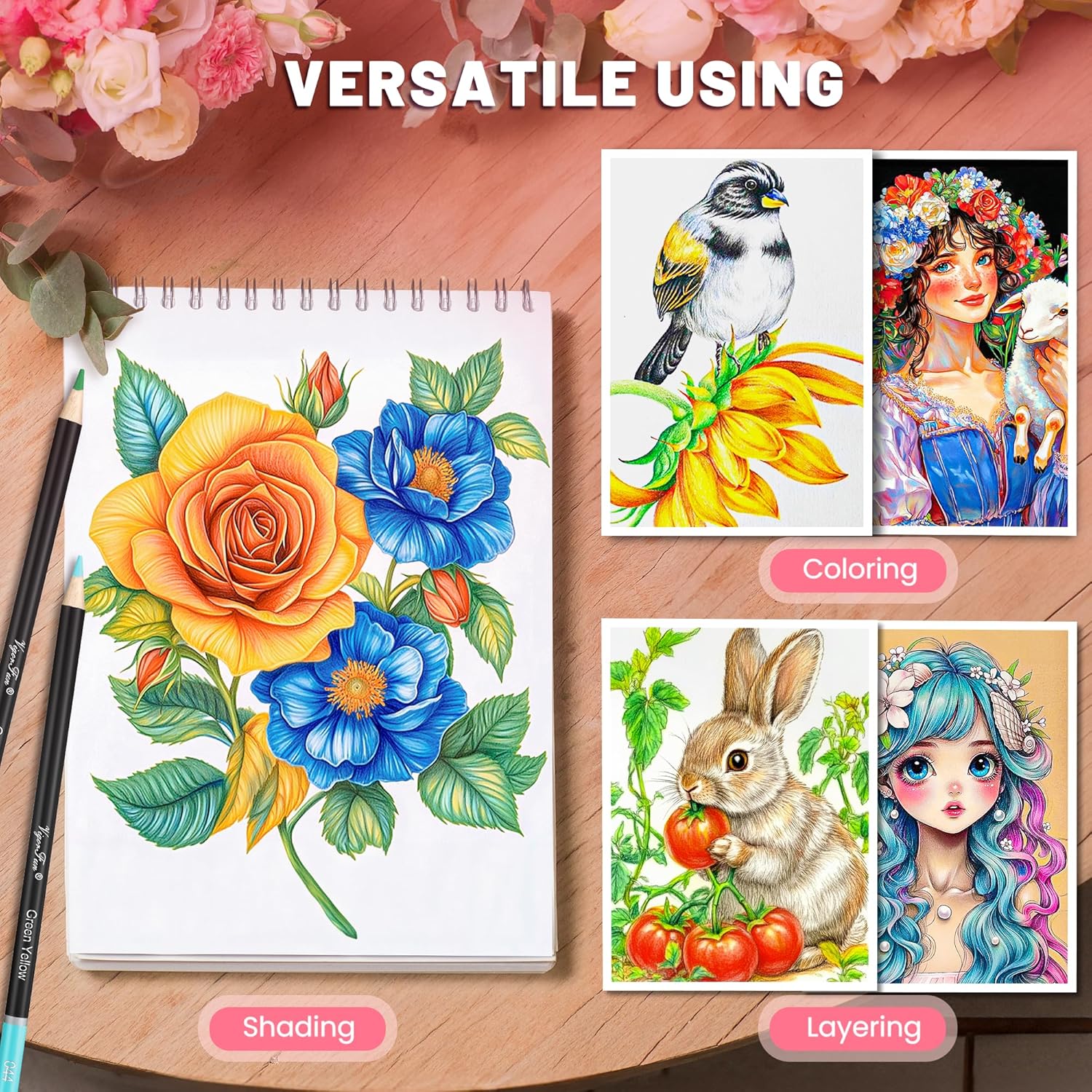  Sacred Creative™ 136-Piece Art Kit 