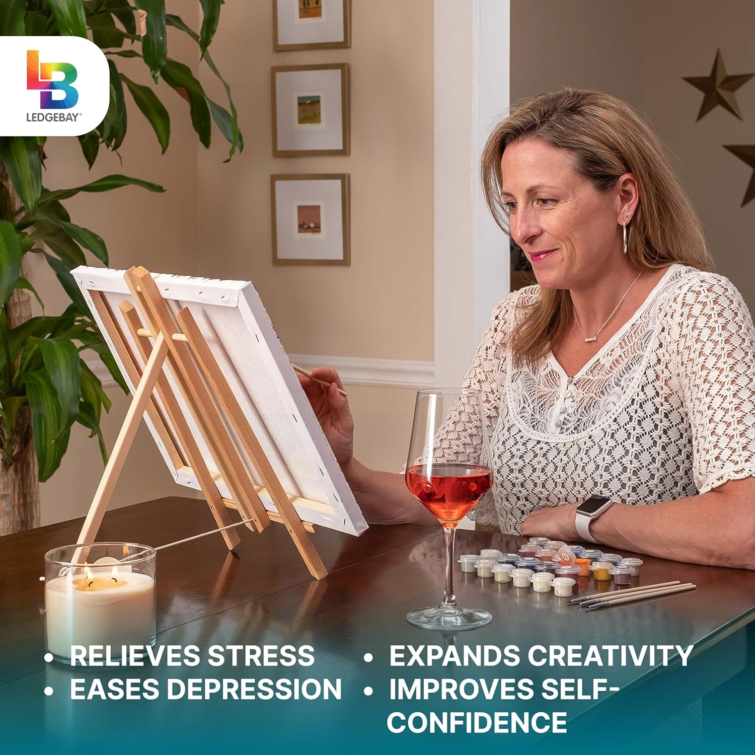 Sacred Scrubs Creative Series Premium Paint-by-Numbers Kit