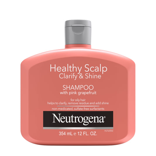 Sacred Scrubs Neutrogena Exfoliating Shampoo – Pink Grapefruit, 12 fl oz