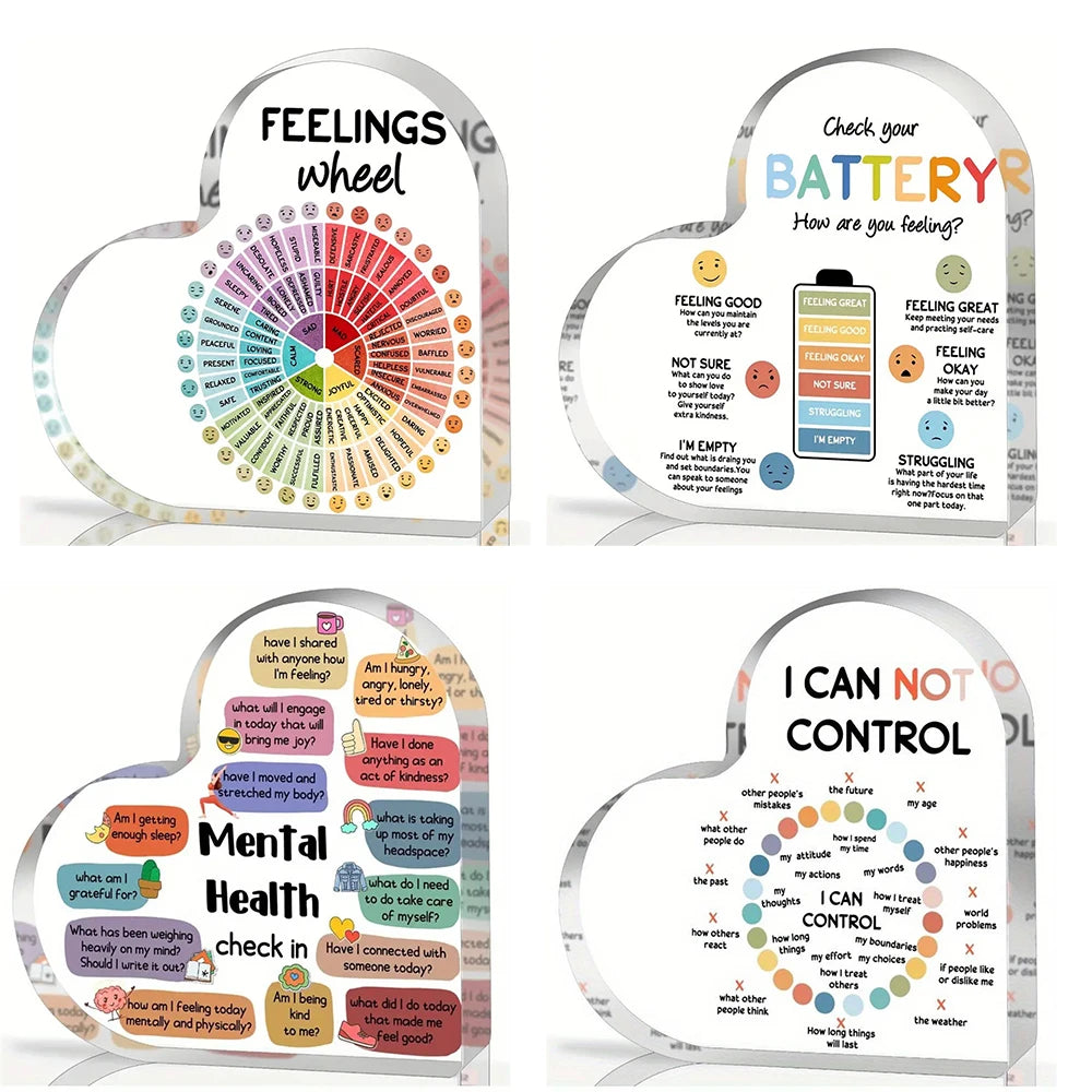 Sacred Mind — Emotional Wellness Reflection Board