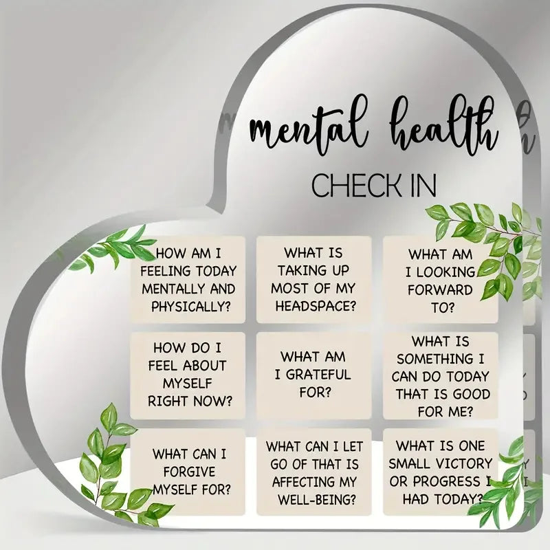 Sacred Mind — Emotional Wellness Reflection Board