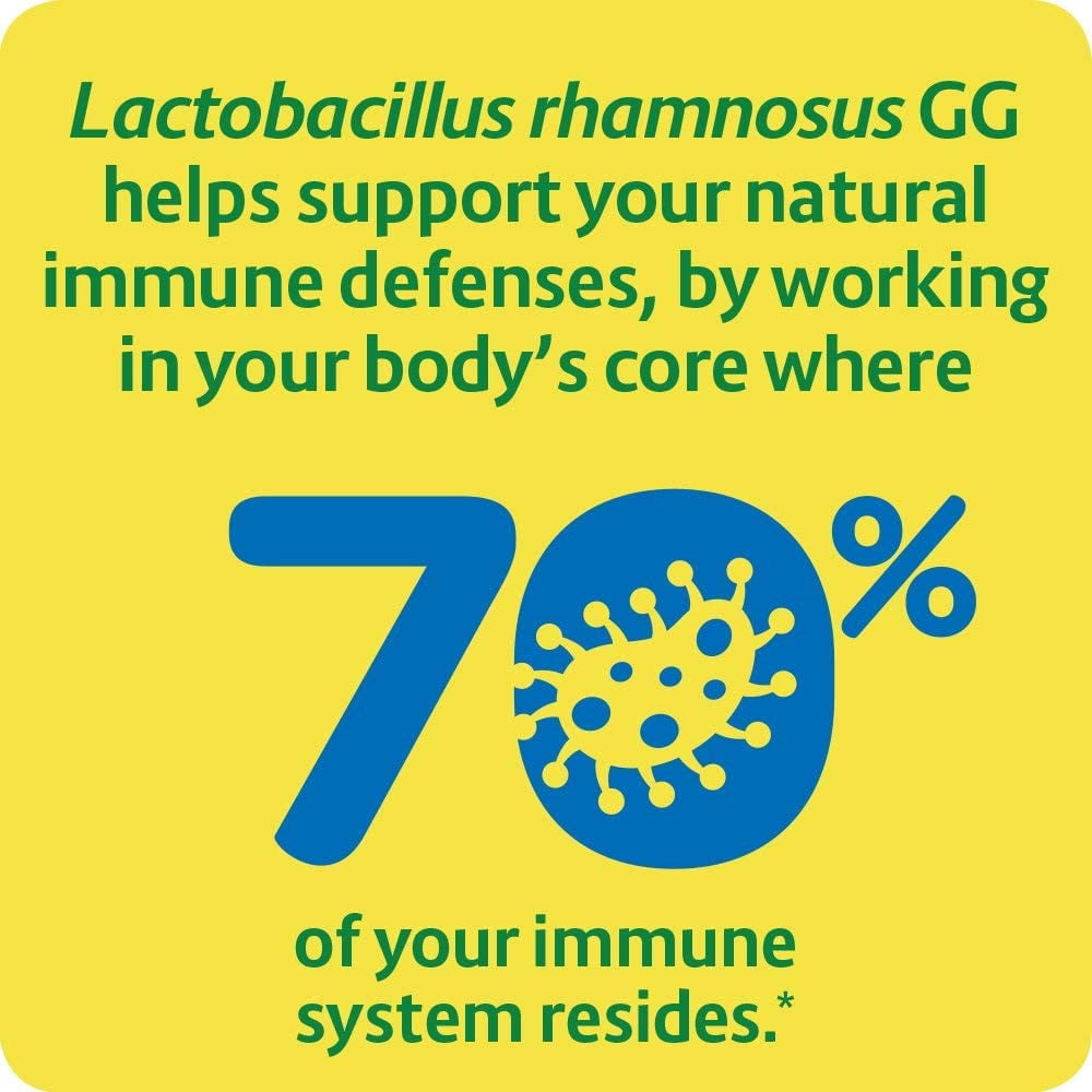 Scared CoreTM-Daily Probiotic + Immune Support (Culturelle, 30 Count)