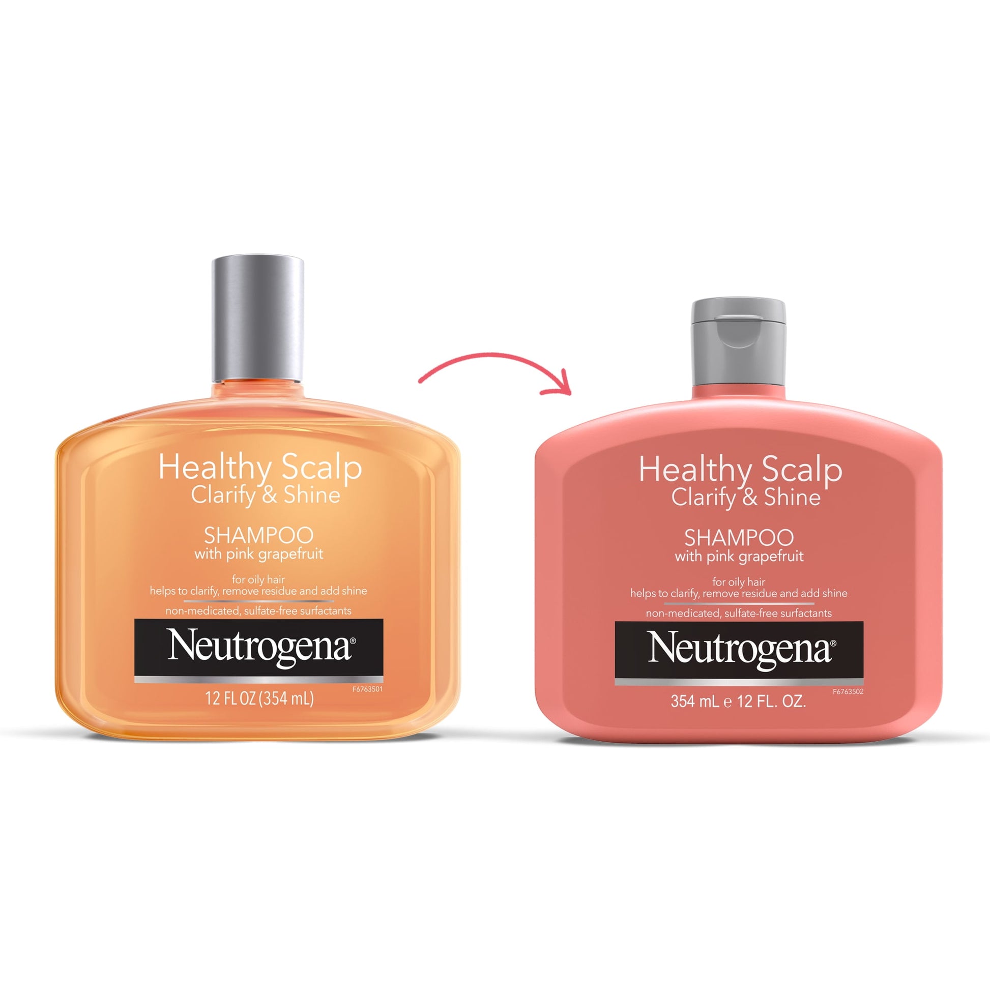 Sacred Scrubs Neutrogena Exfoliating Shampoo – Pink Grapefruit, 12 fl oz