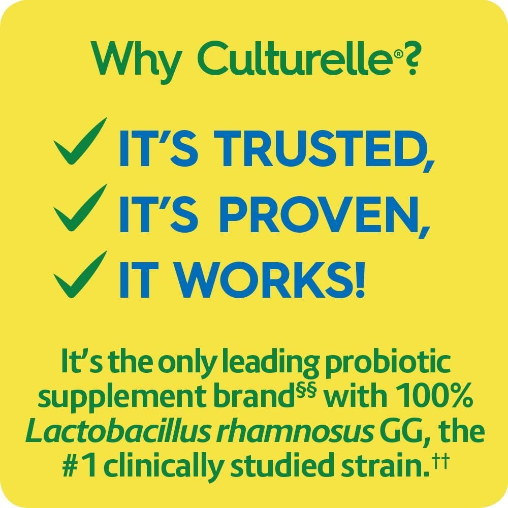 Scared CoreTM-Daily Probiotic + Immune Support (Culturelle, 30 Count)