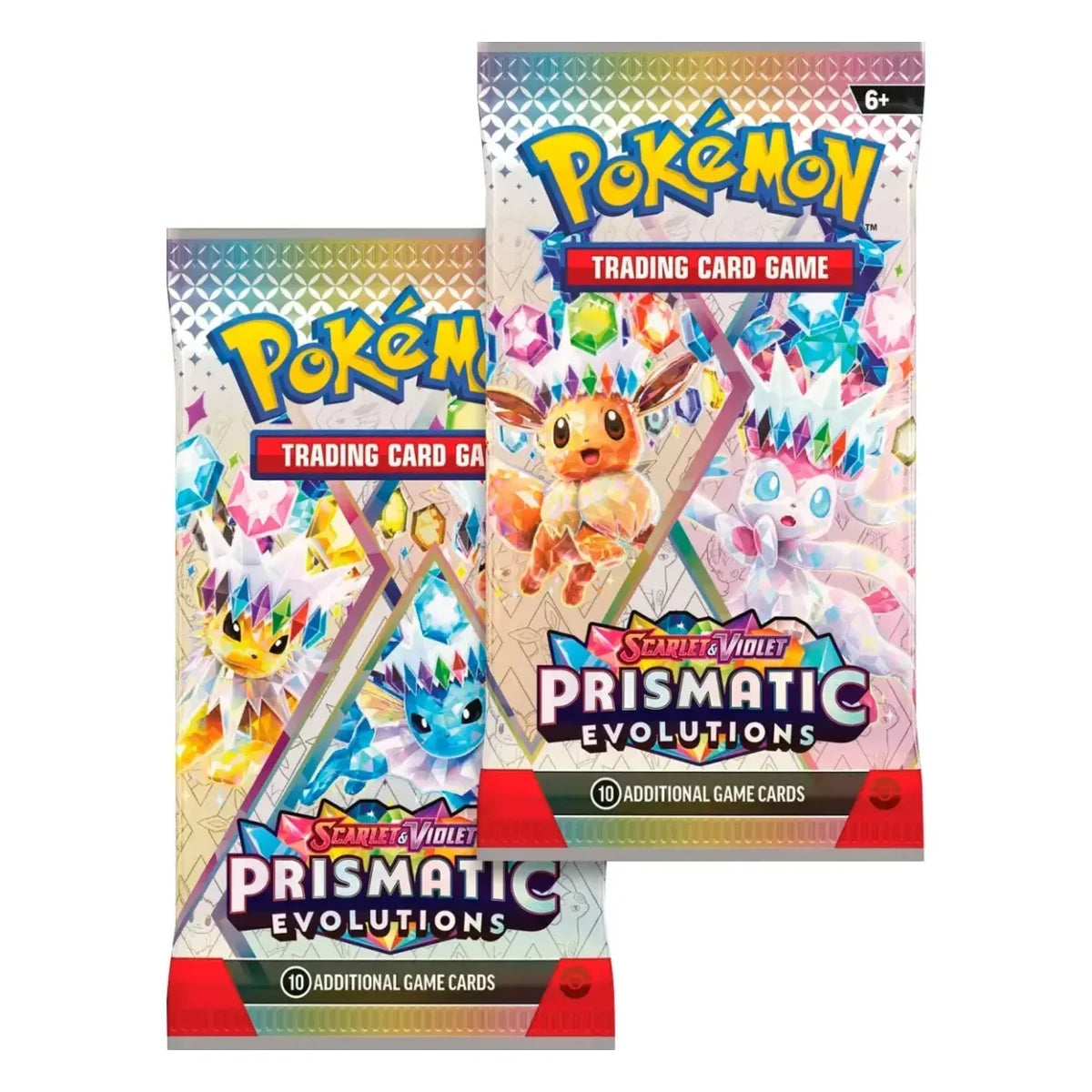Scarlet and Violet 8.5 Prismatic Evolutions 2-Pack Blister